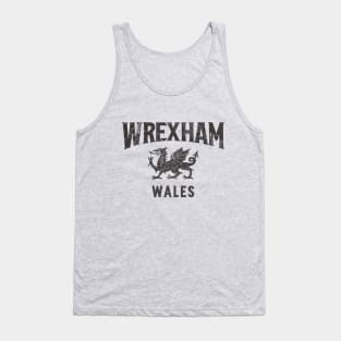 Wrexham Wales / Cymru Black Tank Top